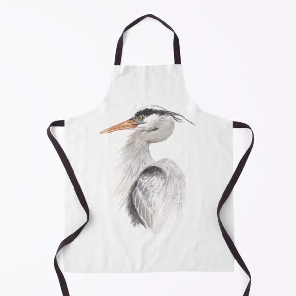 Item preview, heron water bird designed and sold by aticaart.