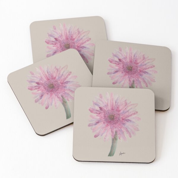 Item preview, Pink Gerbera in Watercolour designed and sold by AnnieForeman.