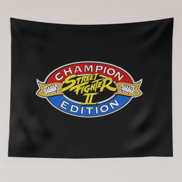 Item preview, street fighter championship edition arcade logo designed and sold by PIXLTEES.