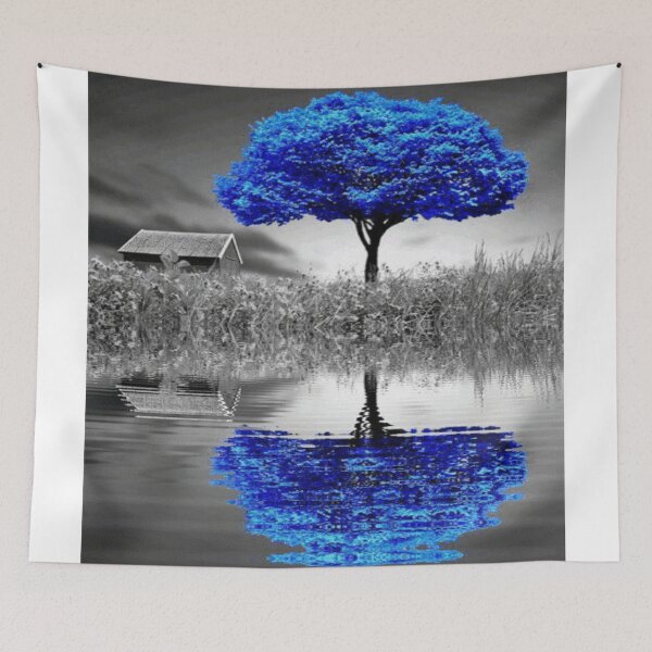 Item preview, blue ribbon awareness artwork designed and sold by BLDAIRSH.