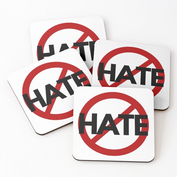 Item preview, No Hate designed and sold by Silly  Stuff.