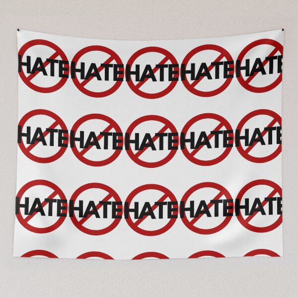 Item preview, No Hate designed and sold by Silly  Stuff.
