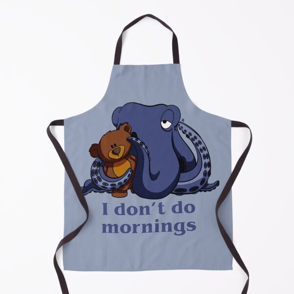 Item preview, I don't do mornings designed and sold by Alisha Ober Designs.