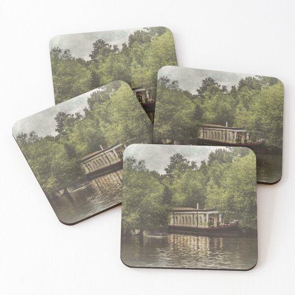 Item preview, College Barge Near Iffley designed and sold by IanWL.