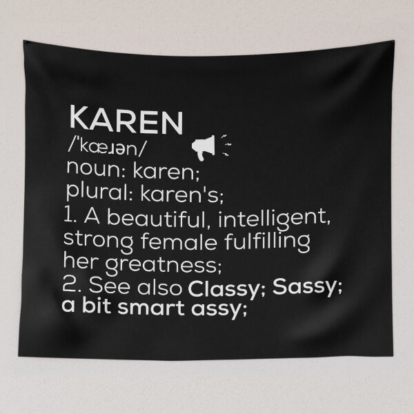 Item preview, Karen Name Definition designed and sold by Teelogic.