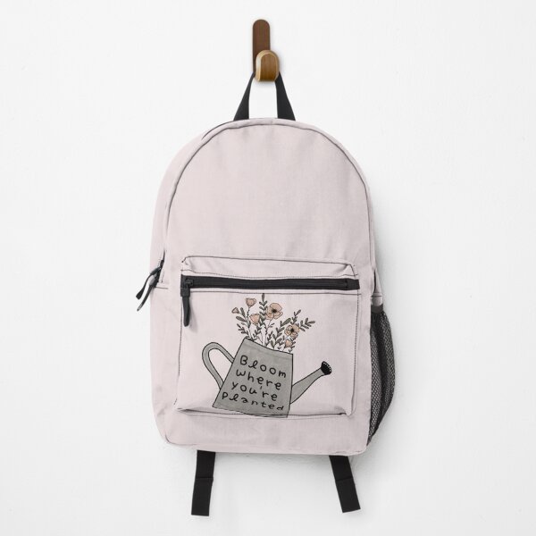 Item preview, Bloom where you are planted - Watering can - Floral designed and sold by wild-bloom.