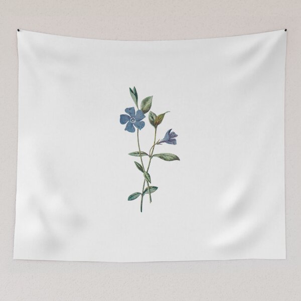 Item preview, Lesser Periwinkle, drooping heart-shaped flowers, Bleeding Heart, Plants Print, Original Flower Print, Botanical Antique, Antique print, Foxglove Wall art, Foxglove Flower, Botanical Prints designed and sold by Studio66Designs.