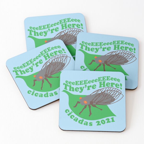 Item preview, Cicadas 2021 They're Here designed and sold by OpheliaThree.