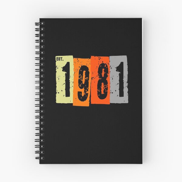 Item preview, Established 1981, born in '81, 40th birthday designed and sold by HalfCat.