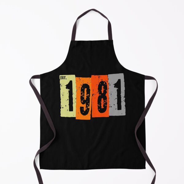 Item preview, Established 1981, born in '81, 40th birthday designed and sold by HalfCat.