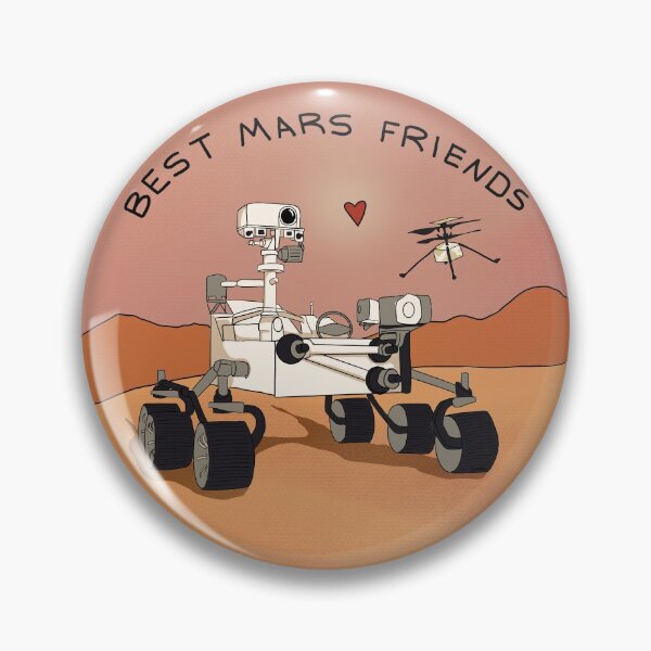 Item preview, Best Mars Friends: Perseverance and Ingenuity designed and sold by Percy-on-Mars.