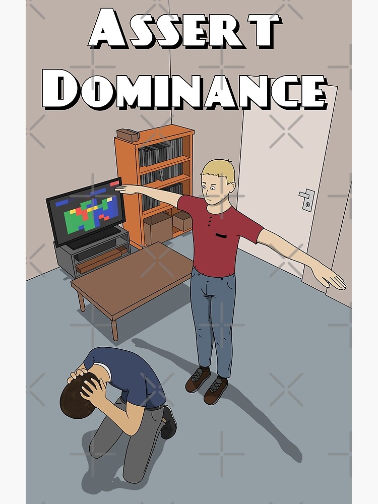T-pose to assert dominance by BoarHide on DeviantArt