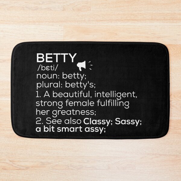Item preview, Betty Name Definition designed and sold by Teelogic.
