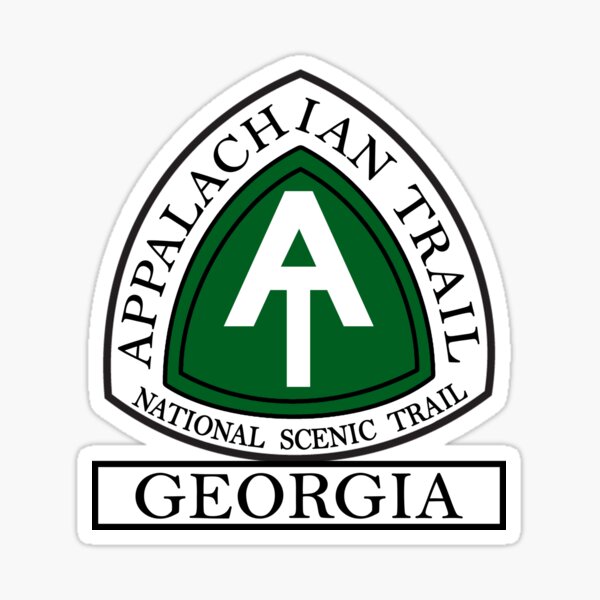 Artikel-Vorschau von Appalachian Trail Nationaler Landschaftspfad New Georgia GA, designt und verkauft von DESTINATIONS DECAL DOS.