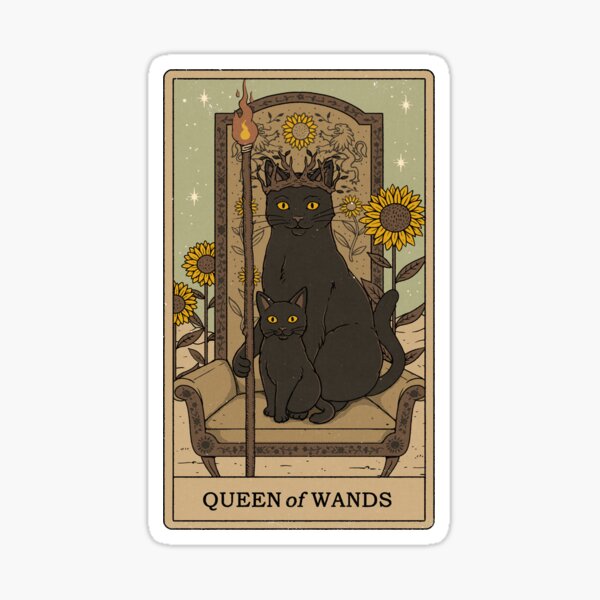 Item preview, Queen of Wands designed and sold by Thiago Corrêa.