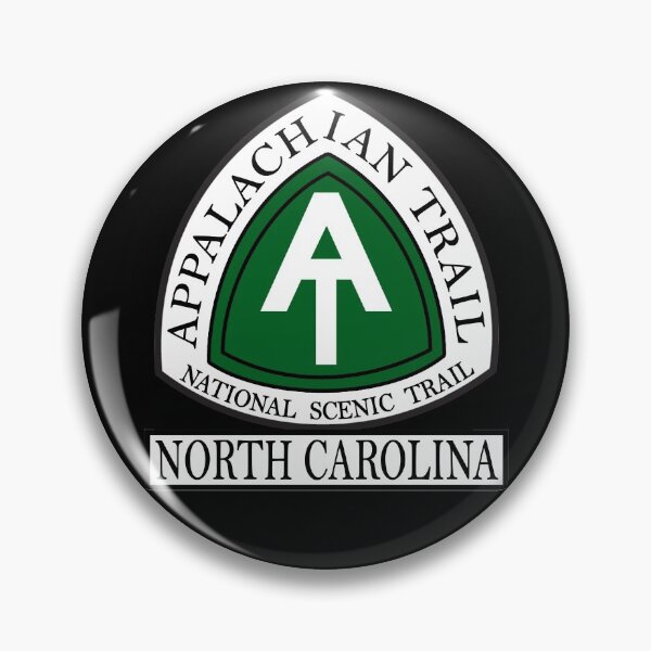 Artikelvorschau, Appalachian Trail Nationaler Landschaftspfad North Carolina NC entworfen und verkauft von DESTINATIONS DECAL DOS.
