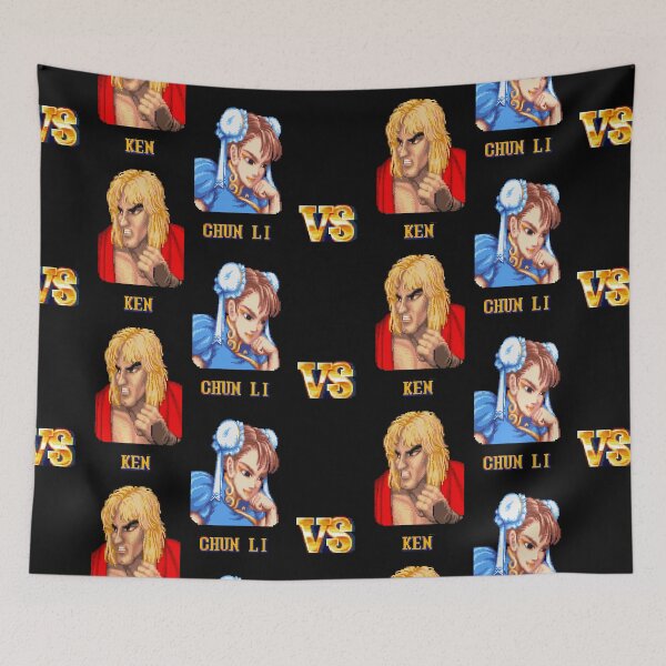 Item preview, CHUN LI VS KEN - FIGHT! designed and sold by PIXLTEES.