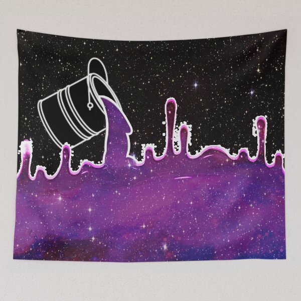 Item preview, Galaxy Paint Bucket designed and sold by hannahjarmel.