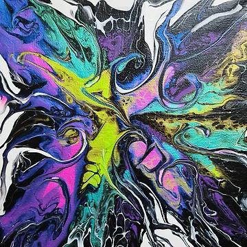 Artwork thumbnail, Abstract Fluid Art by RAdley21
