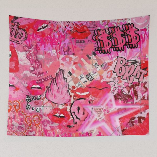 Item preview, Pink Wallpaper For Girls Or Guys  designed and sold by asun5.
