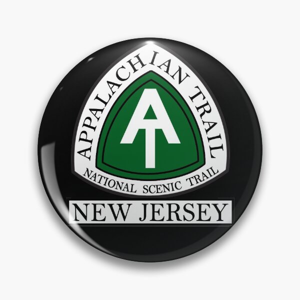 Artikelvorschau, Appalachian Trail Nationaler Aussichtspfad New Jersey NJ entworfen und verkauft von DESTINATIONS DECAL DOS.