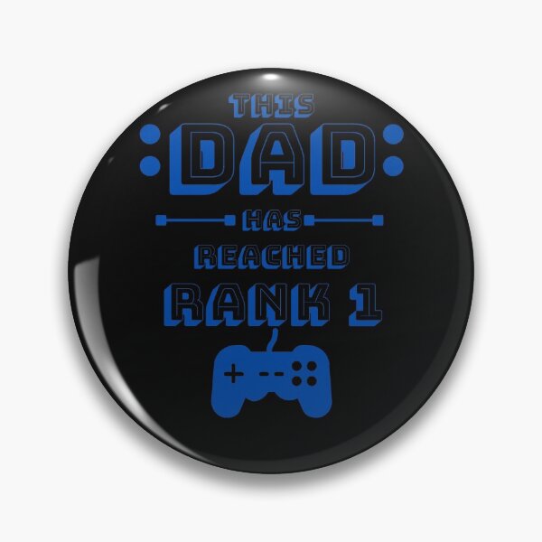 Item preview, THIS DAD HAS REACHED RANK 1(Father's Day) designed and sold by KashifMohiuddin.