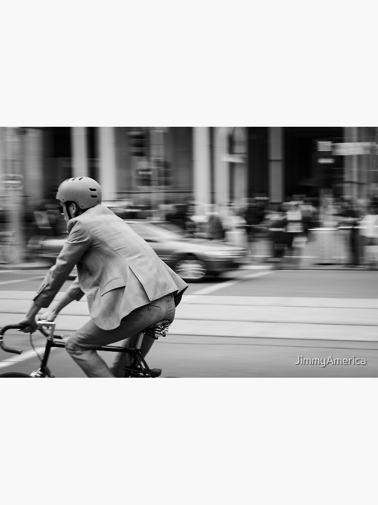 Thumbnail 3 of 3, Photographic Print, In Melbourne, We Ride! designed and sold by JimmyAmerica.