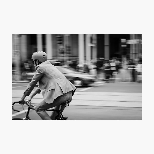 In Melbourne, We Ride! Photographic Print