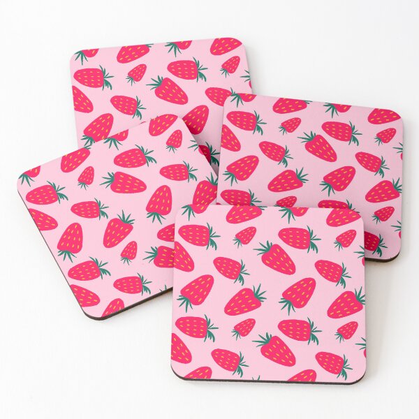 Item preview, Pink strawberries designed and sold by ChantillyArtDes.