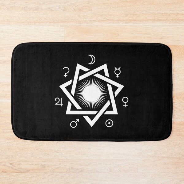 Item preview, Star Planet Signs Heptagram  designed and sold by SpreadForSatan.