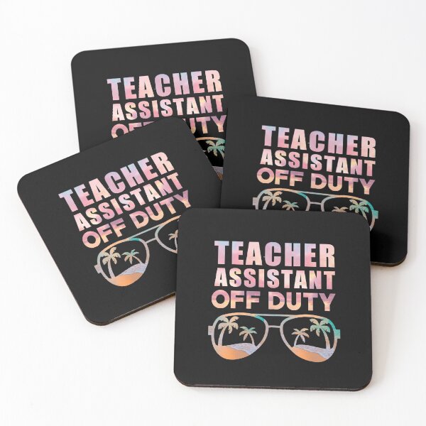 Item preview, Teacher assistant Off Duty designed and sold by REApparelCo.