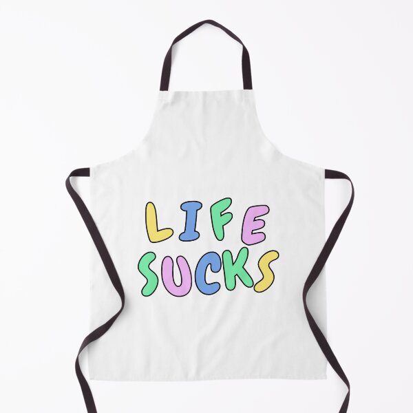 Item preview, Life sucks funny pastel sarcastic phrase designed and sold by Captain-Jackson.