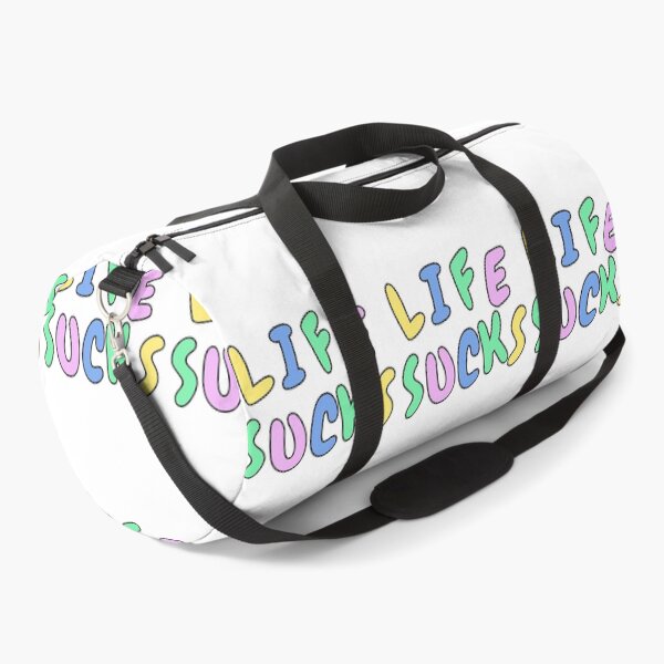 Item preview, Life sucks funny pastel sarcastic phrase designed and sold by Captain-Jackson.