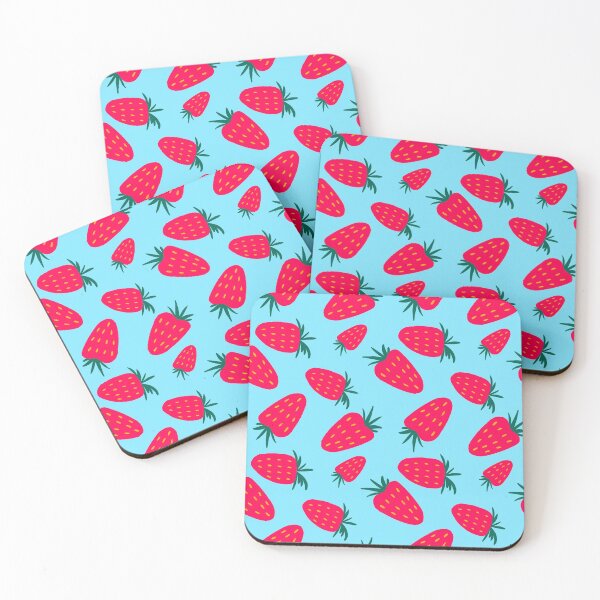 Item preview, Blue strawberries designed and sold by ChantillyArtDes.