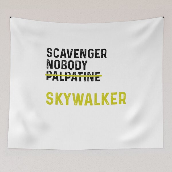 Item preview, Scavenger nobody palpatine skywalker designed and sold by ElsieUnderwood.
