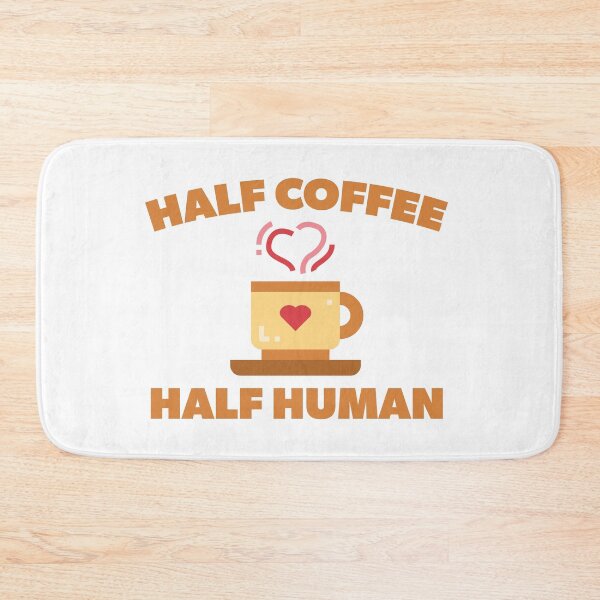 Item preview, Coffee Lover Half Coffee Half Human designed and sold by RoguePixel.