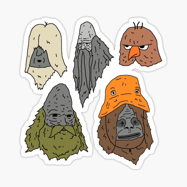 The sasquatch gang Sticker
