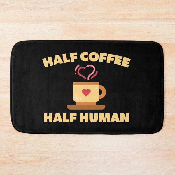 Item preview, Coffee Lover Half Coffee Half Human designed and sold by RoguePixel.