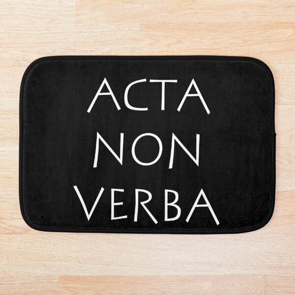 Item preview, Acta non verba designed and sold by creatividddies.