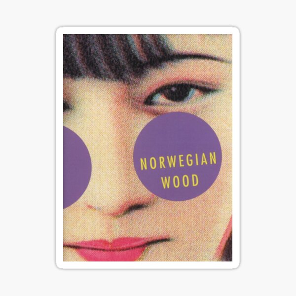 Norwegian Wood - Haruki Murakami Sticker