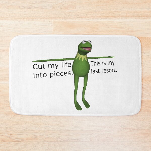 Item preview, Kermit Cut My Life Into Pieces designed and sold by cangurojoe.