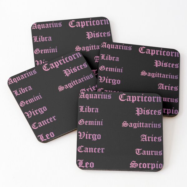 Aperçu de l'œuvre Pack économique de signes astrologiques violets créée et vendue par everything4eva.