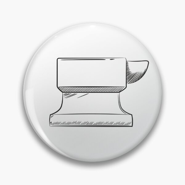 Item preview, Metal anvil, steel forge, artline illustration. Ideal for catalogs of institutional materials designed and sold by LucianoCosmo.