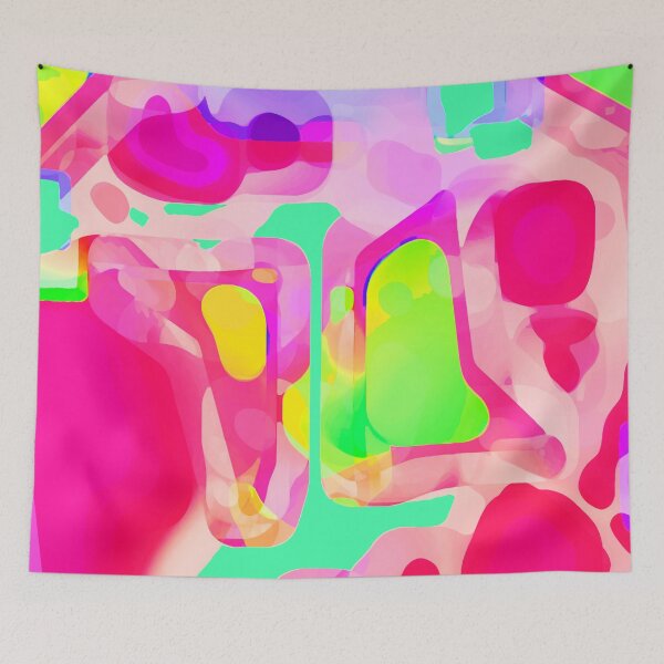 Item preview, Cyber funk soup - abstract landscape designed and sold by Xdelacra.