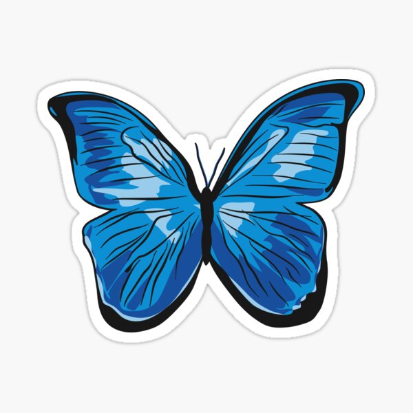 PROUD BUTTERFLY STICKER – Lucy Loves Paper