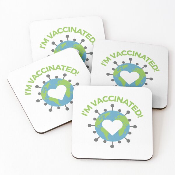 Item preview, I'M VACCINATED! designed and sold by crossmark.