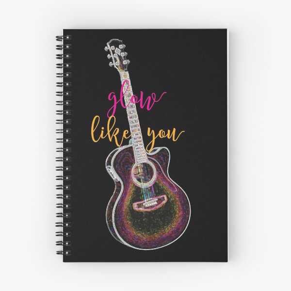 Item preview, Glow Like you with neon Guitar  designed and sold by Soumita.