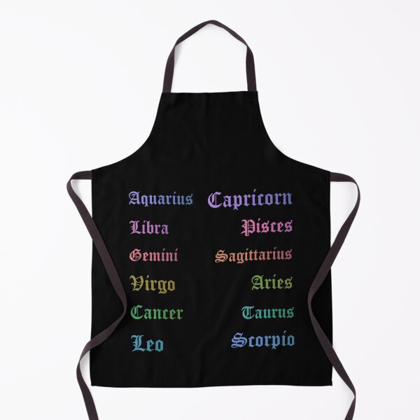 Aperçu de l'œuvre Pack économique de signes astrologiques arc-en-ciel créée et vendue par everything4eva.