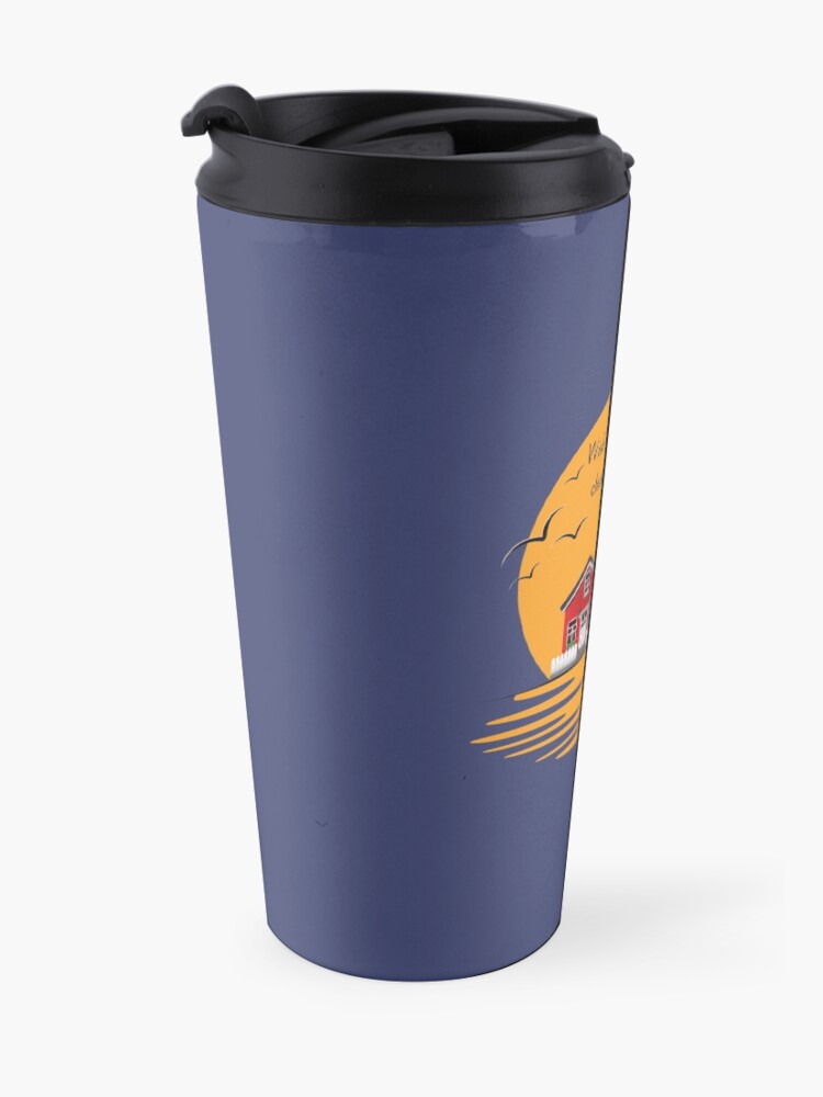 Alternate view of Wish You Were Here Cleaning My House Funny House Cleaning Gifts Travel Mug