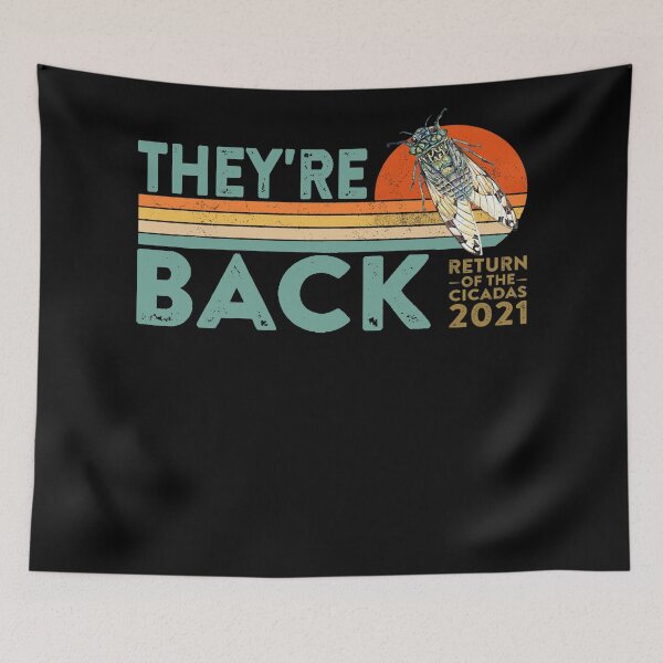 Item preview, They are Back Return Of The Cicadas 2021 designed and sold by Imadovic.